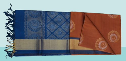 SOFT SILK SAREE WITH BLOUSE